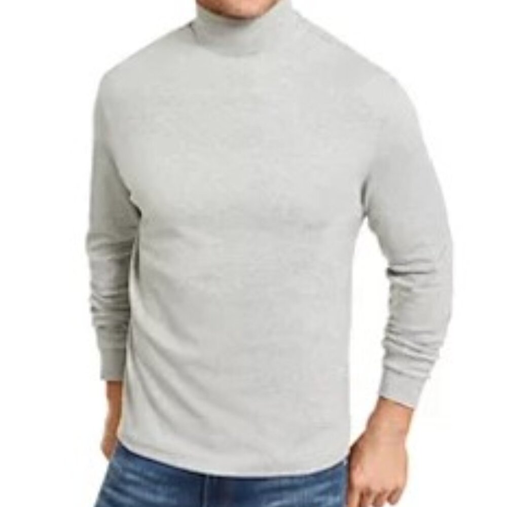 Solid Mock Turtleneck
